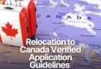Relocation to Canada Verified Application Guidelines